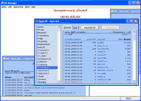 Vzhad programu RP Manager
